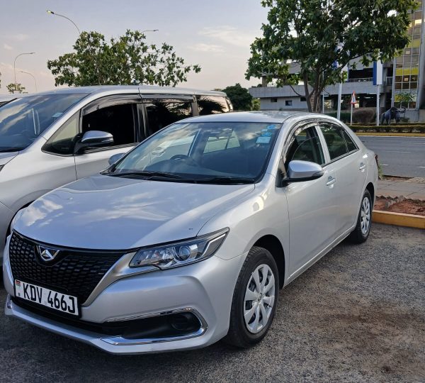 Nairobi airport transfer Toyota saloon car at JKIA pickup point